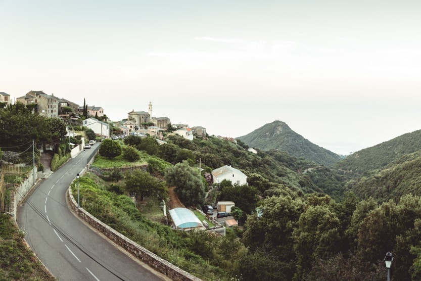 best-villages-in-corsica-road