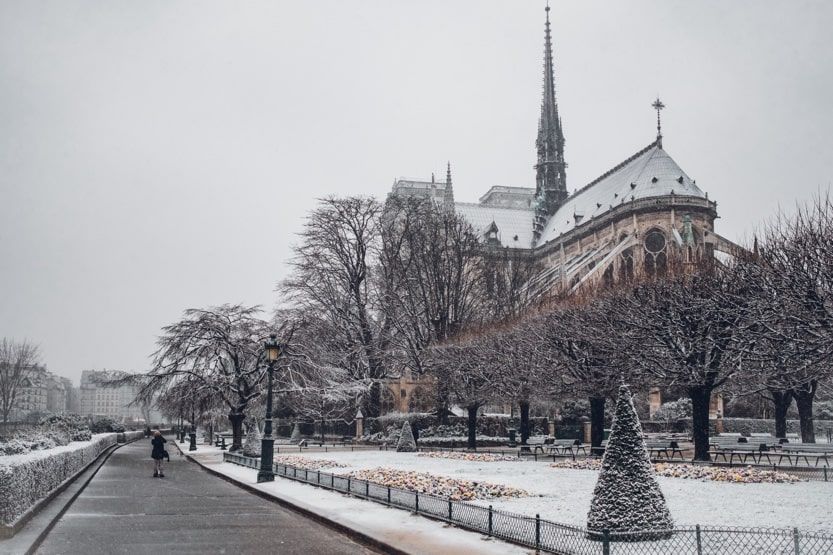 best-winter-city-breaks-paris-notre-dame