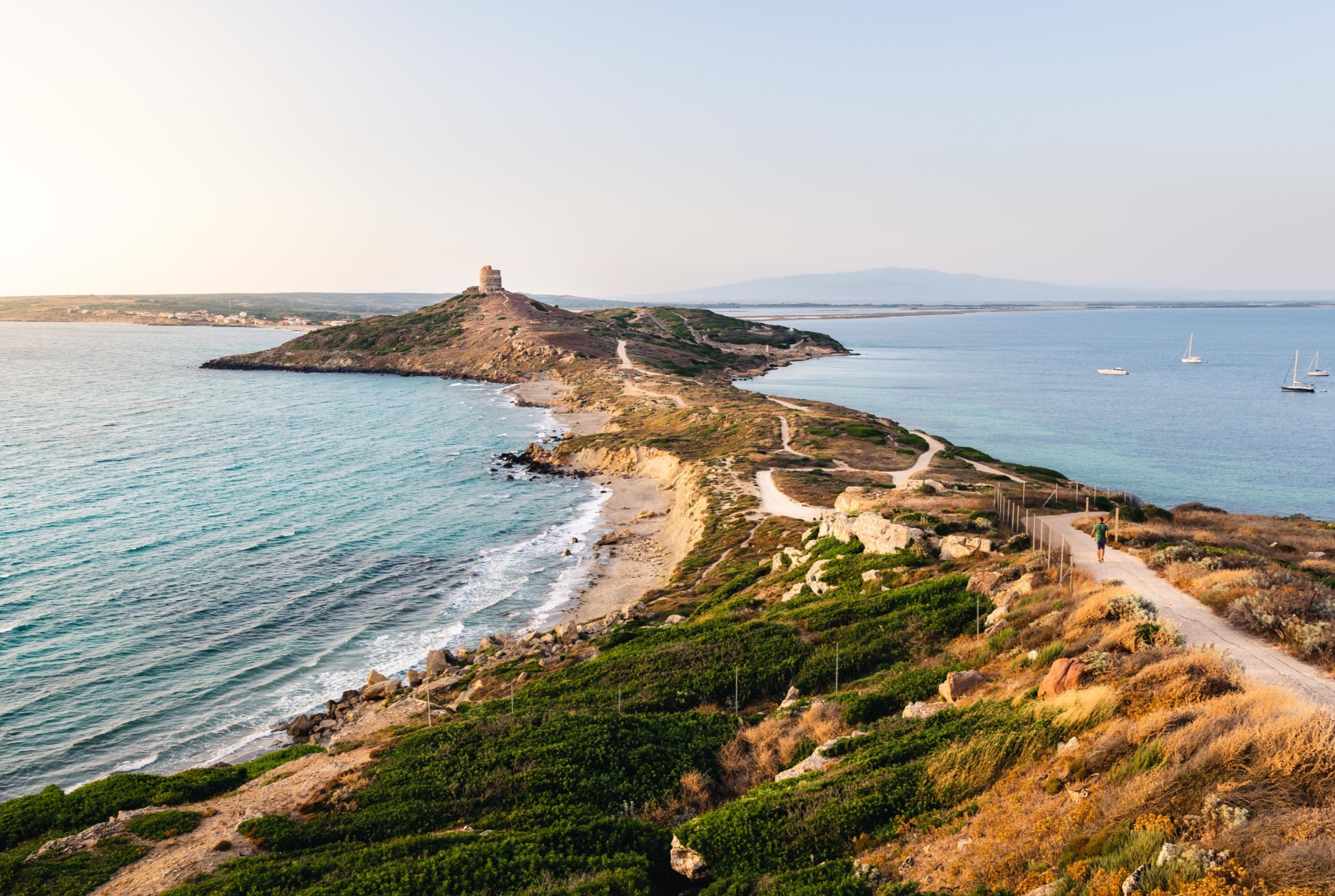 Rugged nature landscape in Sardinia