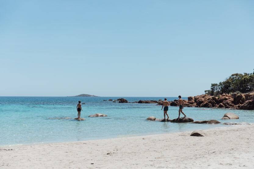 beach in corsica