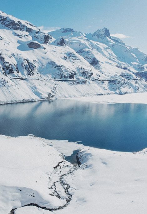 station-val-disère-lac