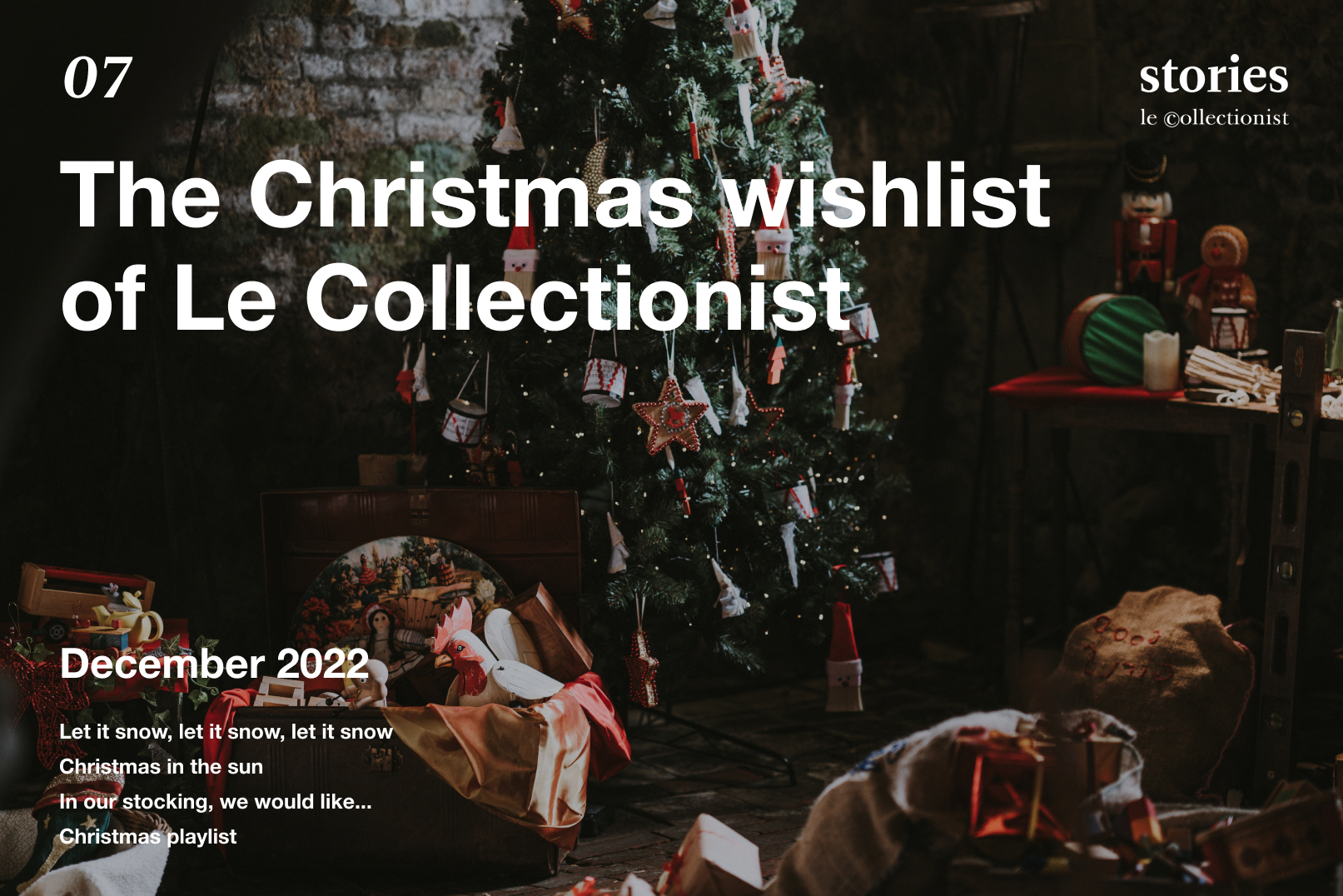 The December Issue: Le Collectionist's List to Santa