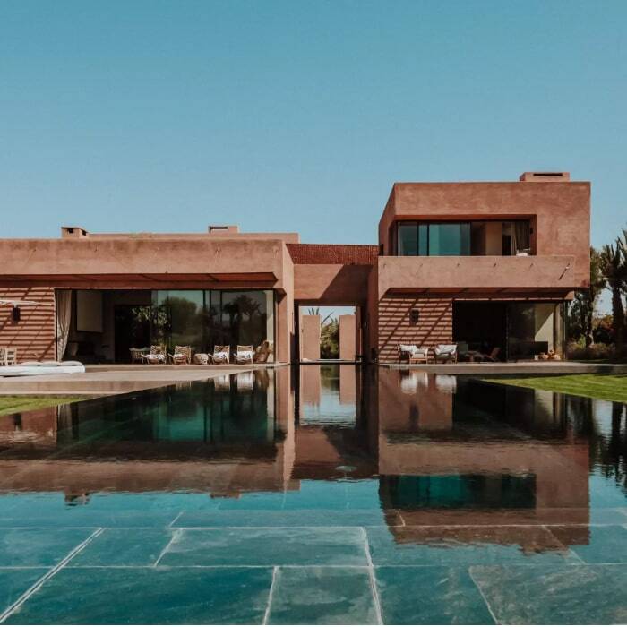 NL frame Villa Musa Marrakech