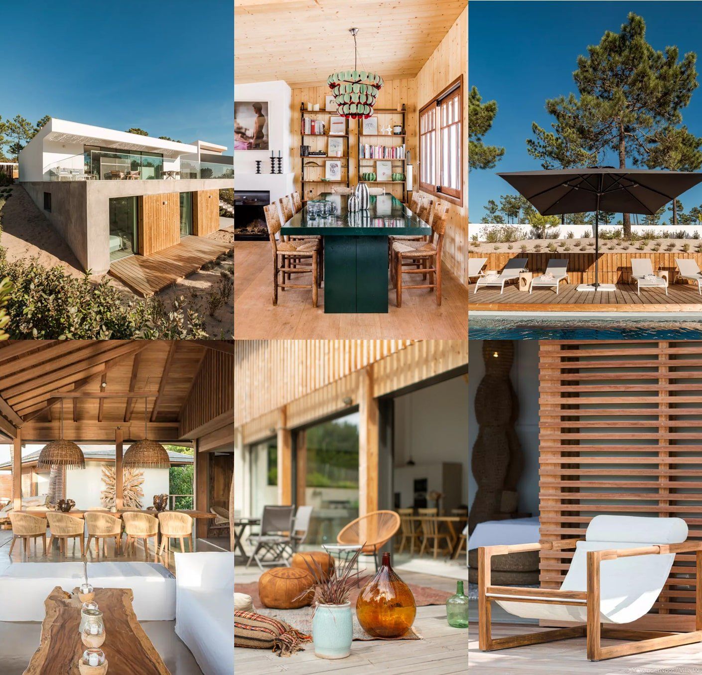 The most beautiful log homes and interiors
