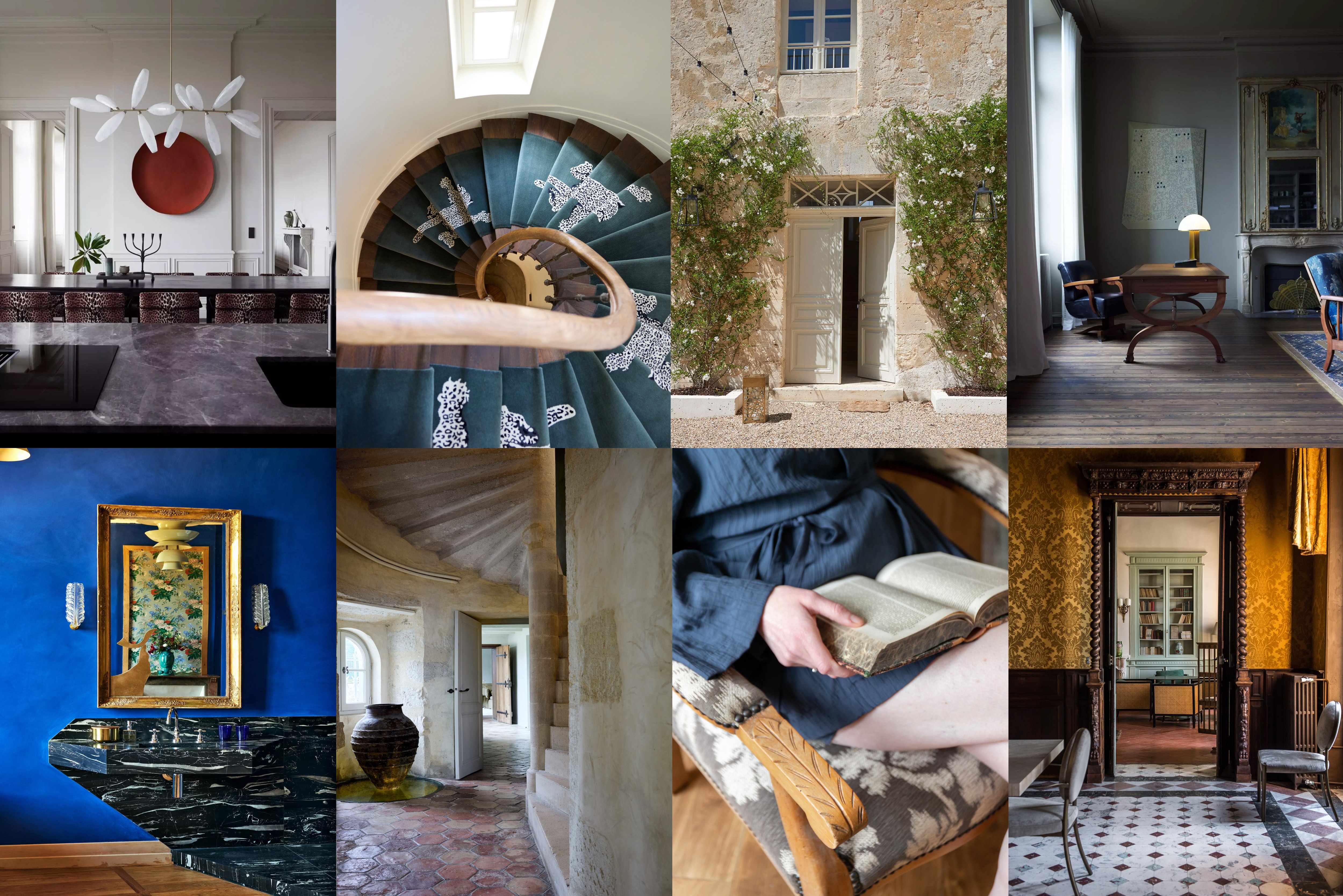 top chateaux de France collage 