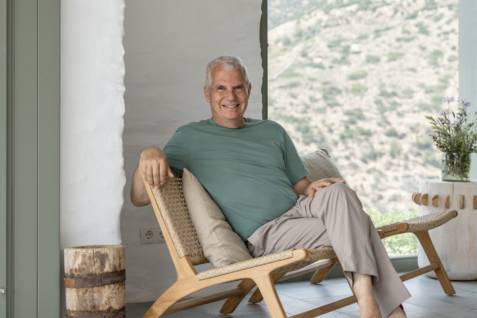 Pastoral allure at Villa Thola: Interview with Christos Kavathas